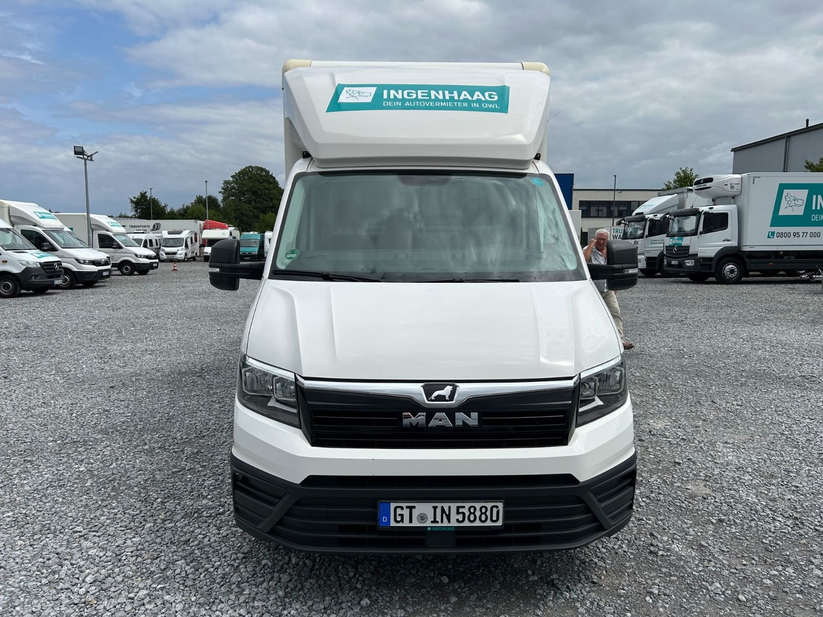 Fahrzeugabbildung MAN TGE 3.140 Koffer LBW Klima Kamera