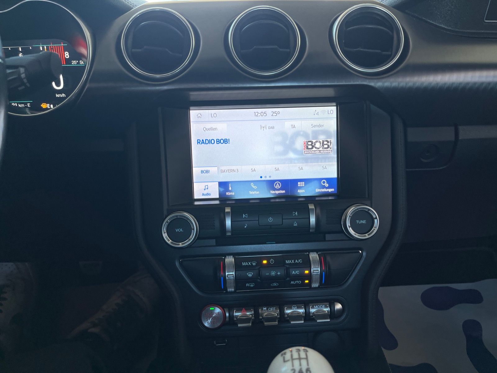 Fahrzeugabbildung Ford MUSTANG|MACH1|SCHALTER|DEUTSCHES FZG