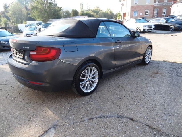 Fahrzeugabbildung BMW 218i Cabrio/Sport-Line/1.Hd/64TKM/SitzH/PDC/