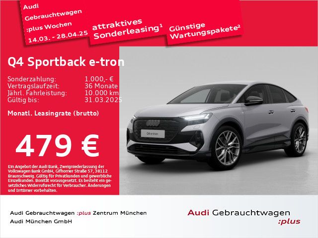 Audi Q4 Sportback e-tron 45 qu. S line Matrix/ACC/Pri