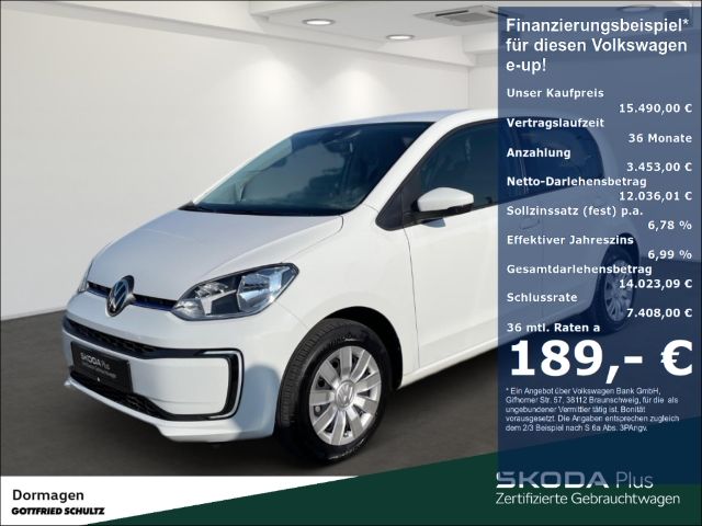 Volkswagen up e-up! KAMERA PDC SITZHZ. DAB