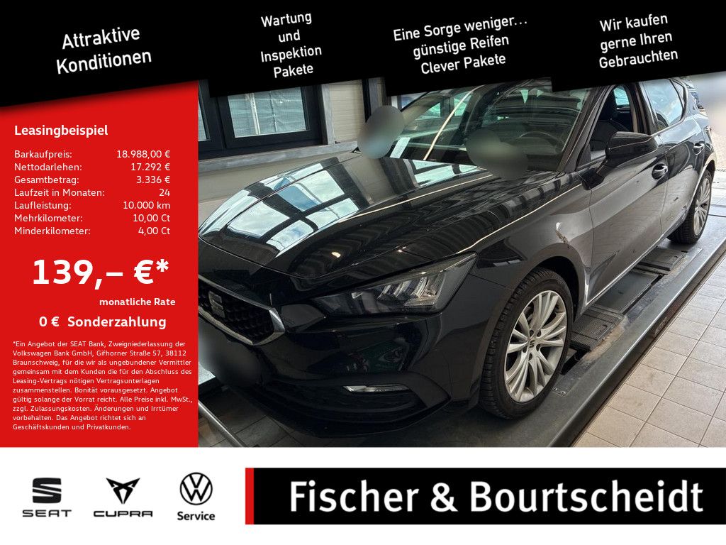 Seat Leon 1.0 TSI Style KLIMA 5,99% EFF* PDC SHZ LED