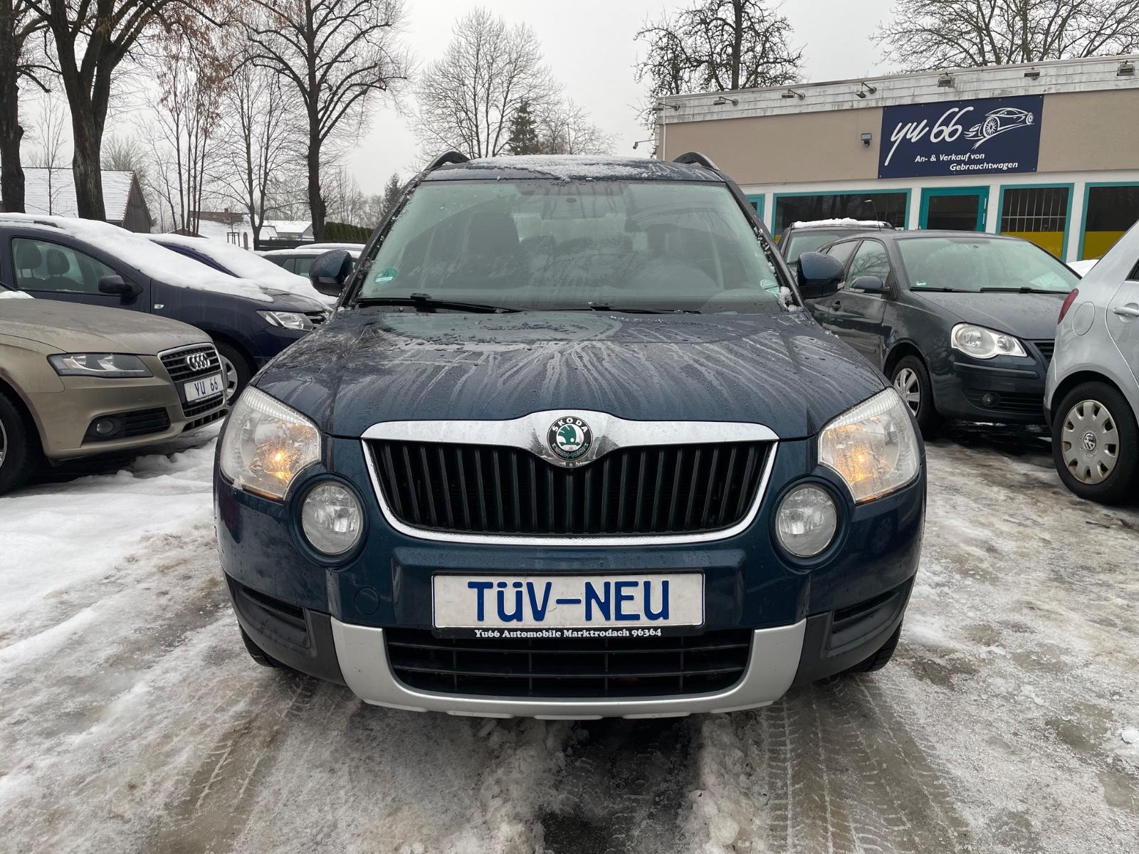 Skoda Yeti Active TÜV NEU, KLIMA, 8 FACH BERIFT