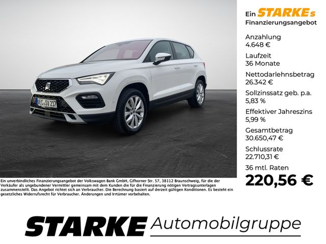 Seat Ateca 2.0 TDI DSG Style  AHK LED PDC LM Tempo Kl