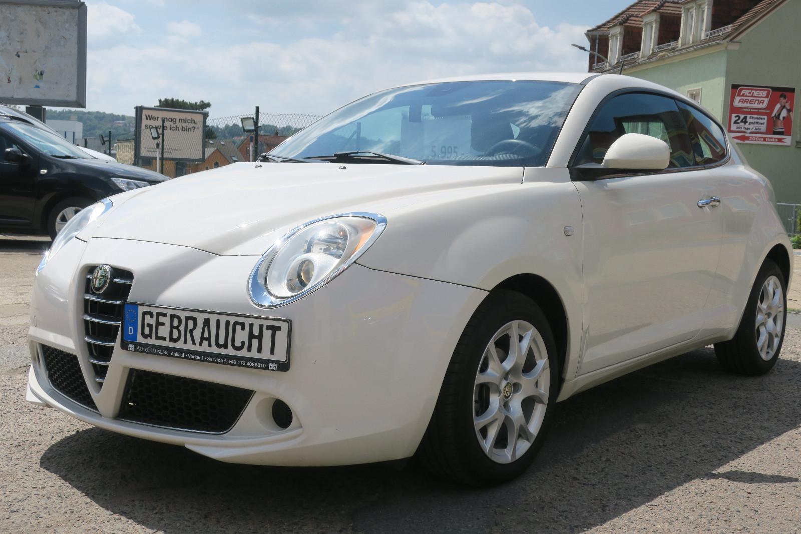 Alfa Romeo MiTo Turismo 1.4 Benzin 1.Hand Klima TÜV 10/26