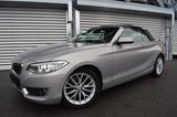 BMW 220i Cabrio Luxury Line Leder/PDC vo.hi./Autom. - silberne BMW 2er Reihe