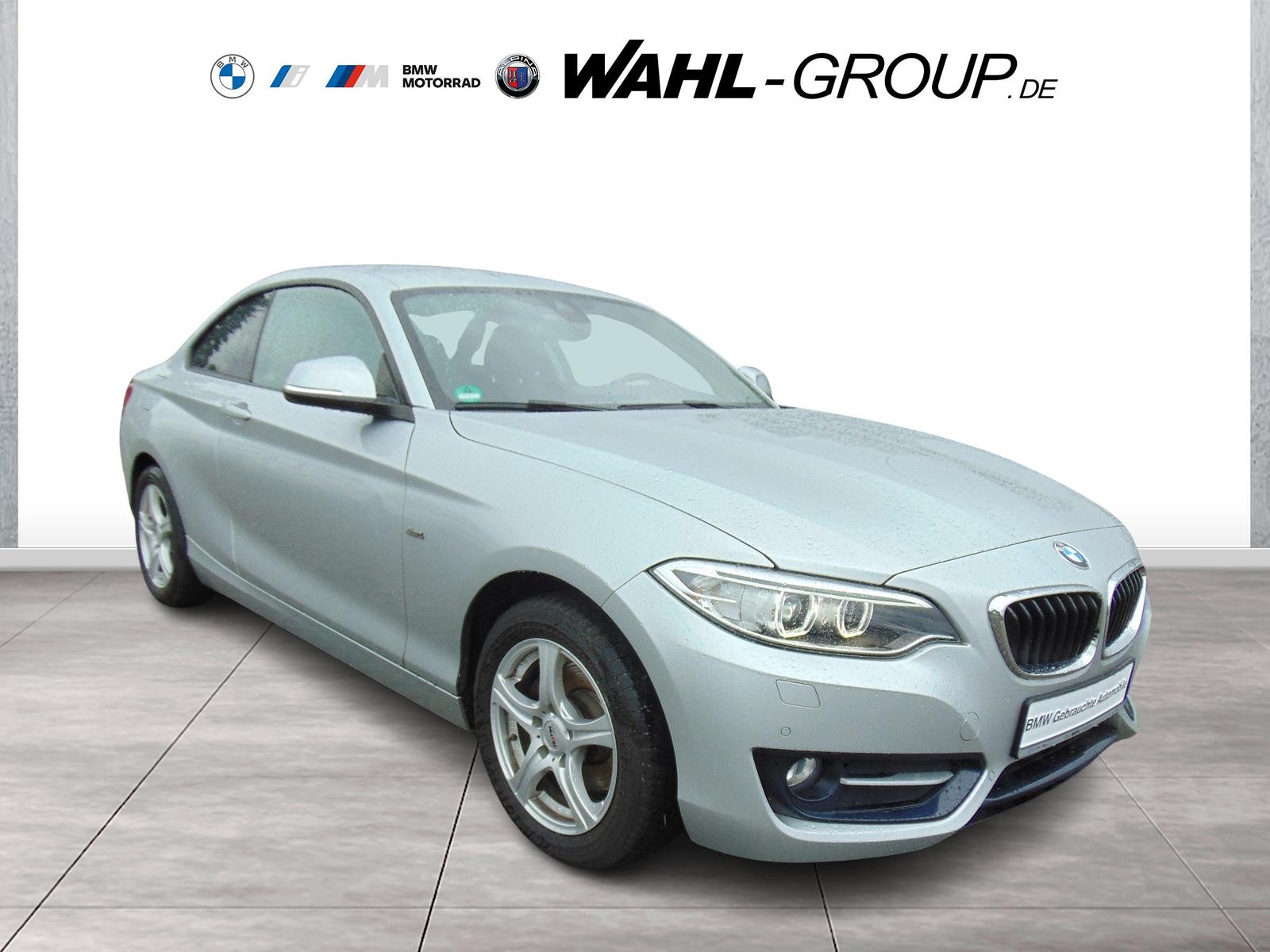 BMW 220i COUPÉ SPORT LINE NAVI BUSINESS XENON AHK  G
