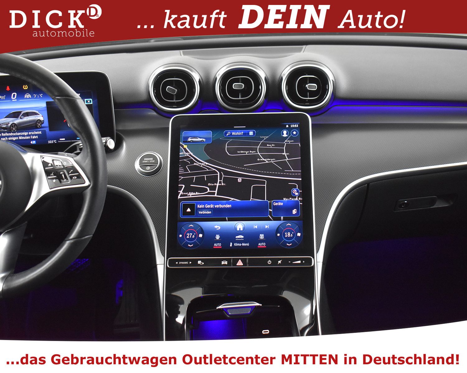 MERCEDES-BENZ C220d T 4Mat Avant NIGHT+360+AHK+ACC+LED+WIDESC+ - Image 12