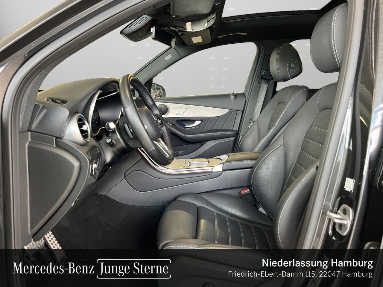 Mercedes-Benz GLC 300 de 4M AMG Navi Dist Tw Pano LED Amb AHK foto 11