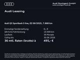 Audi Q3 Sportback S-line 35 TFSI S-Tronic - Audi Q3 Jahreswagen