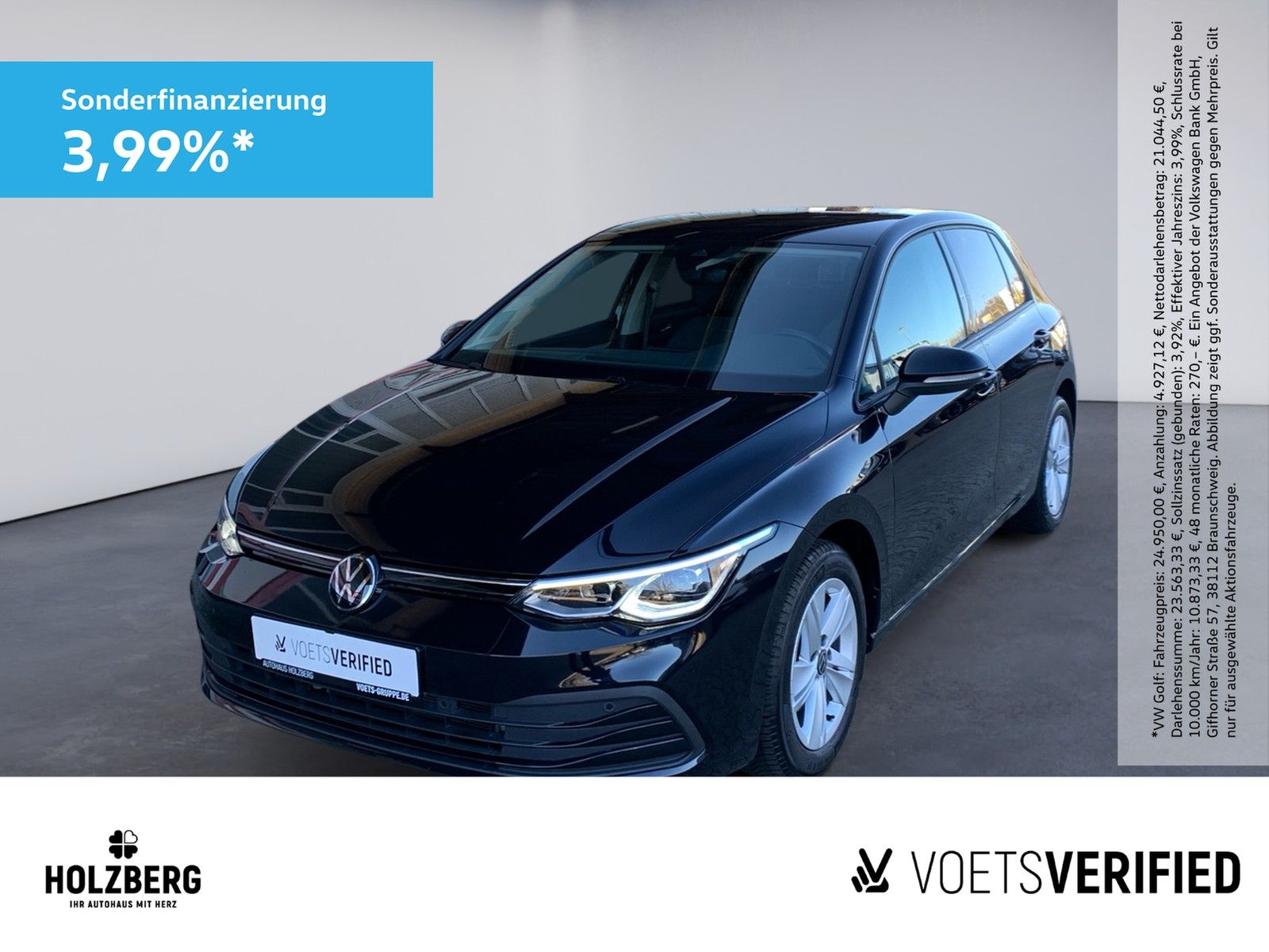 Volkswagen Golf 1.5 TSI Life NAVI+APP+RFK