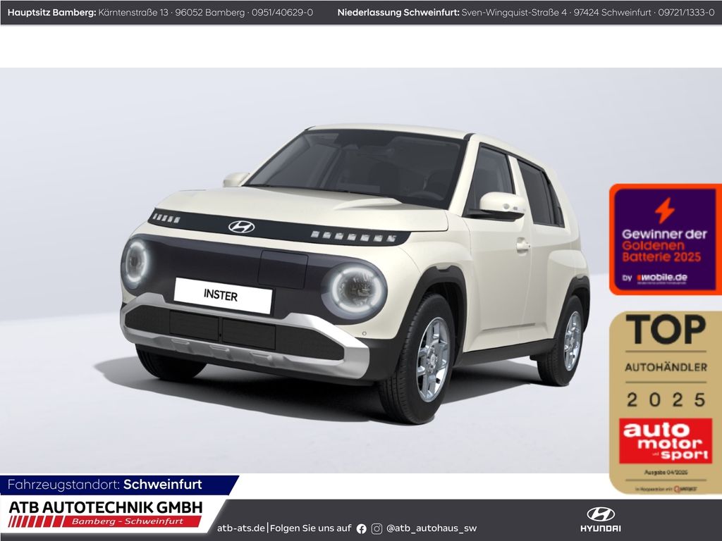 Hyundai INSTER Trend 42 kWh 97PS Effizienz-Paket Navi AC
