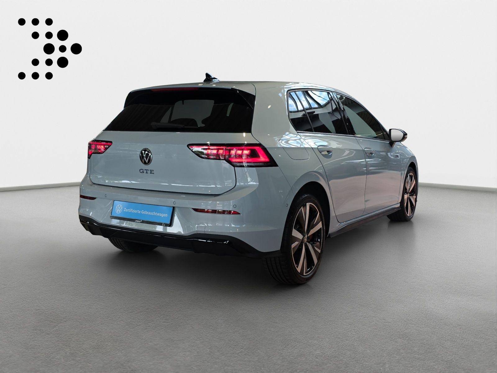 Volkswagen Golf VIII GTE Hybrid blackstyle Matrix*Pano*DCC*, миниатюра 3
