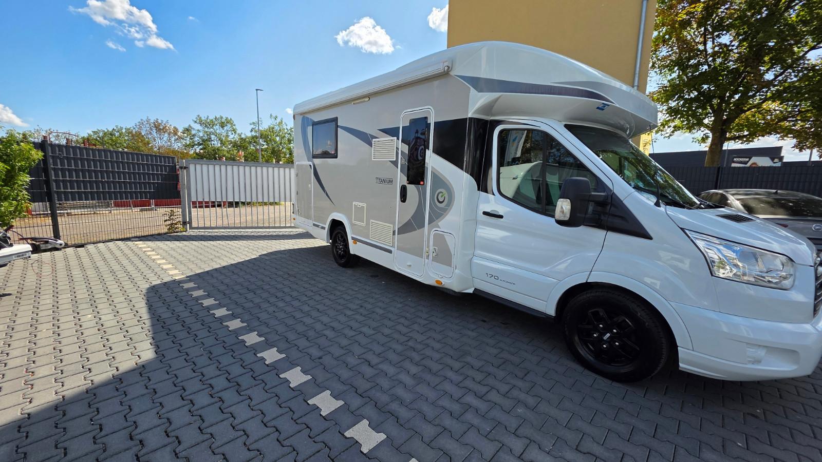 Chausson Titanium 628,1H,Solar,TV,Sat,2xLüfter,GFK,5Sitzp