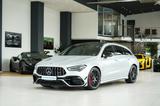 Mercedes-Benz CLA 45 AMG Shooting Brake*AERODYNAMIK*DRIVERS-PA - silberne Mercedes-Benz CLA 45 AMG Shooting Brake