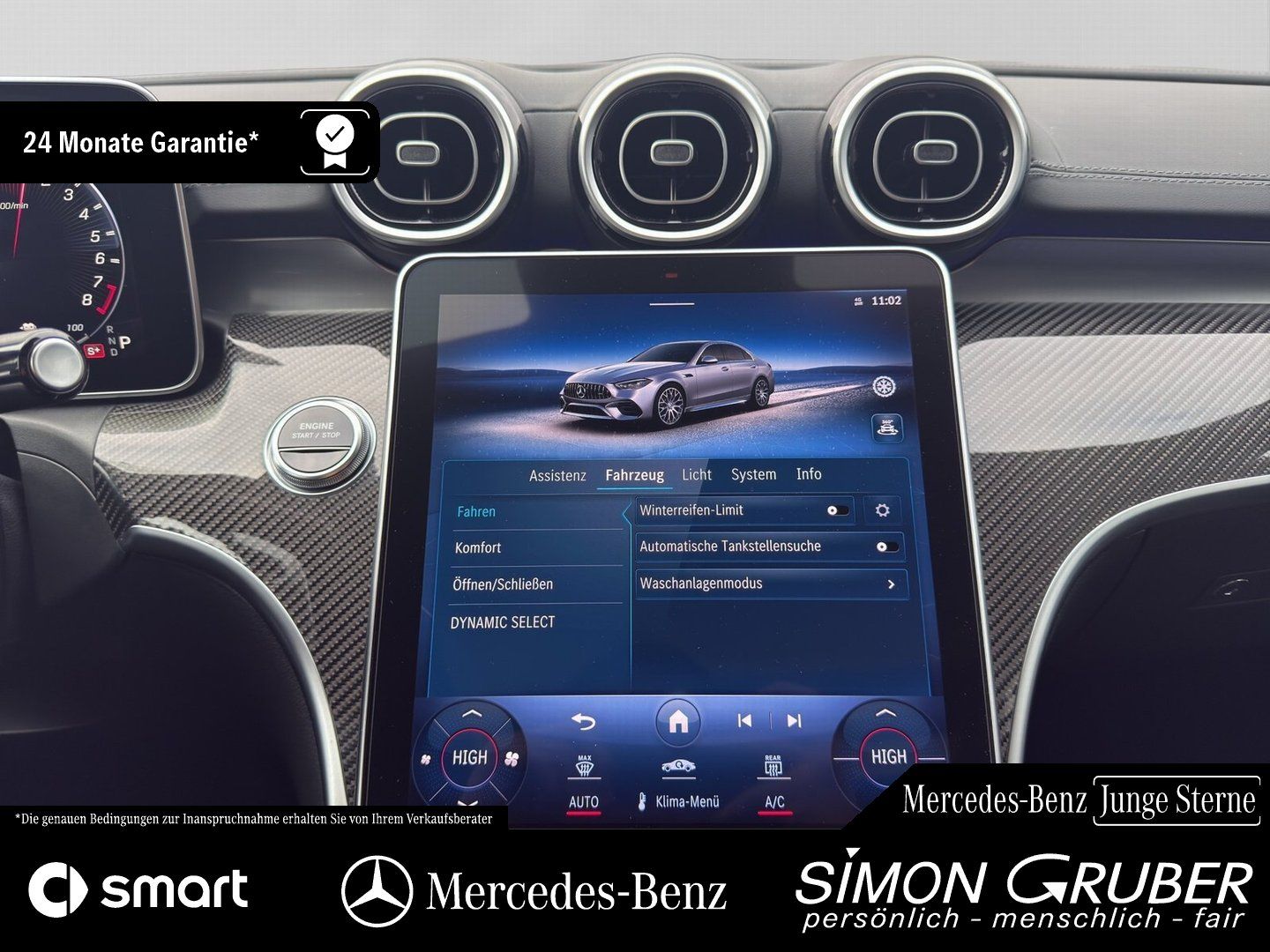 Fahrzeugabbildung Mercedes-Benz C 63 SE Perfo AMG Night Drivers Pano 360 Burm