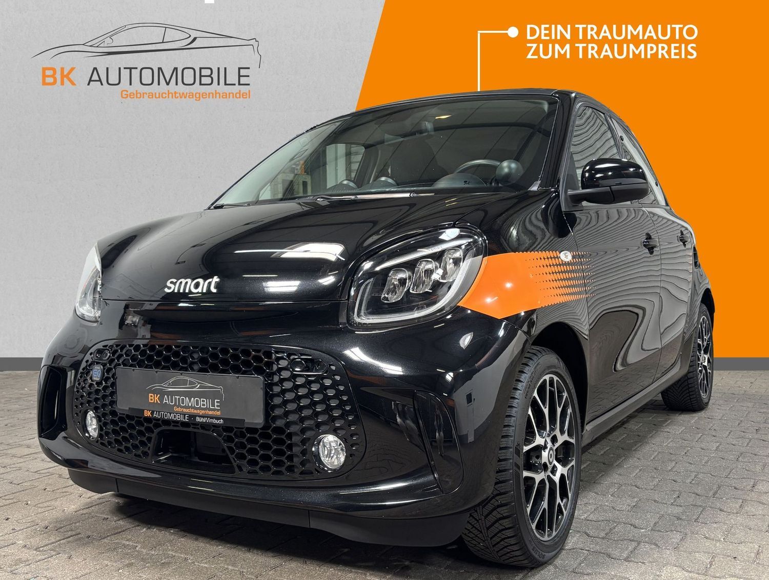 Fahrzeugabbildung Smart forFour electric drive/EQ 22kw#LED#Faltdach#Kam