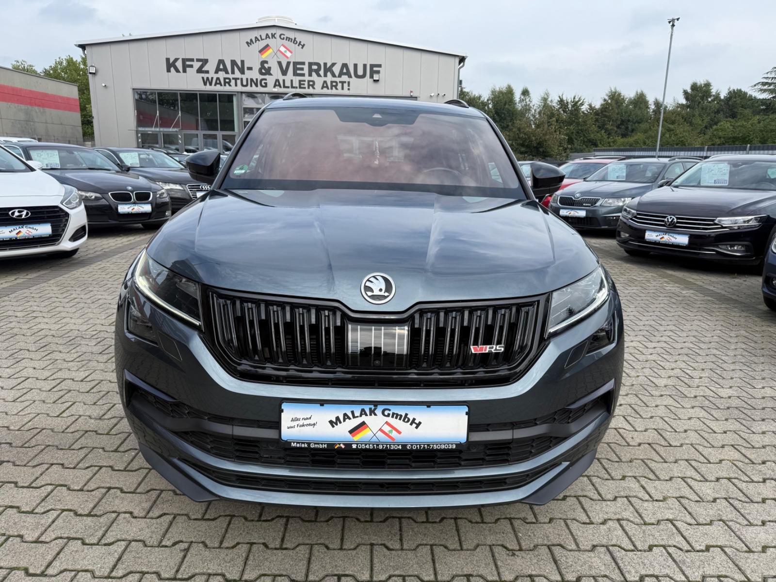 Skoda Kodiaq RS 4×4 Alcantara Kamera Navi Panorama