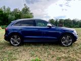Audi SQ5: Estorilblau, ACC, Spur, AHK, Pano, Standh - gebrauchte Audi SQ5 aus dem Jahr 2013