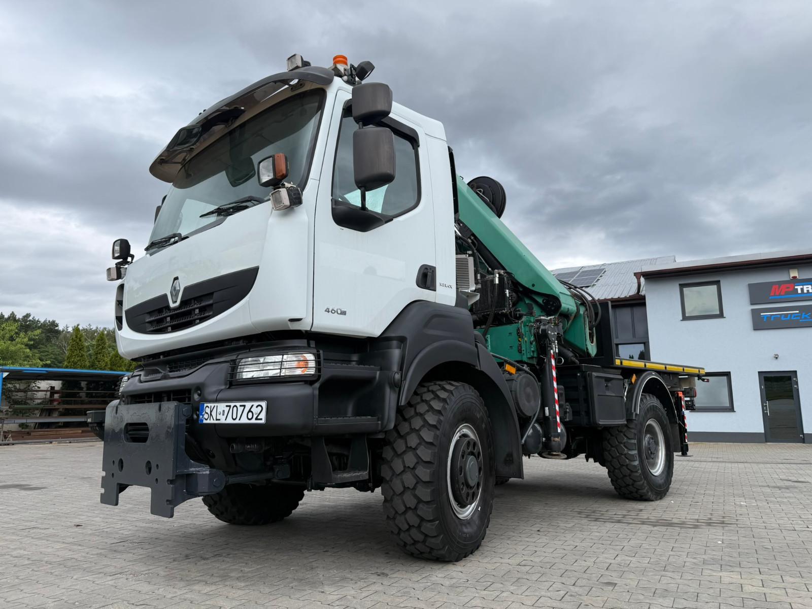 Renault KERAX 460Dxi 4x4 Hiab 288-EP5 Hi Pro 5extenssion