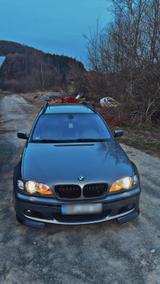 BMW E46 330 D Stratusgrau original M-Paket - BMW 330 aus 2003: 330d