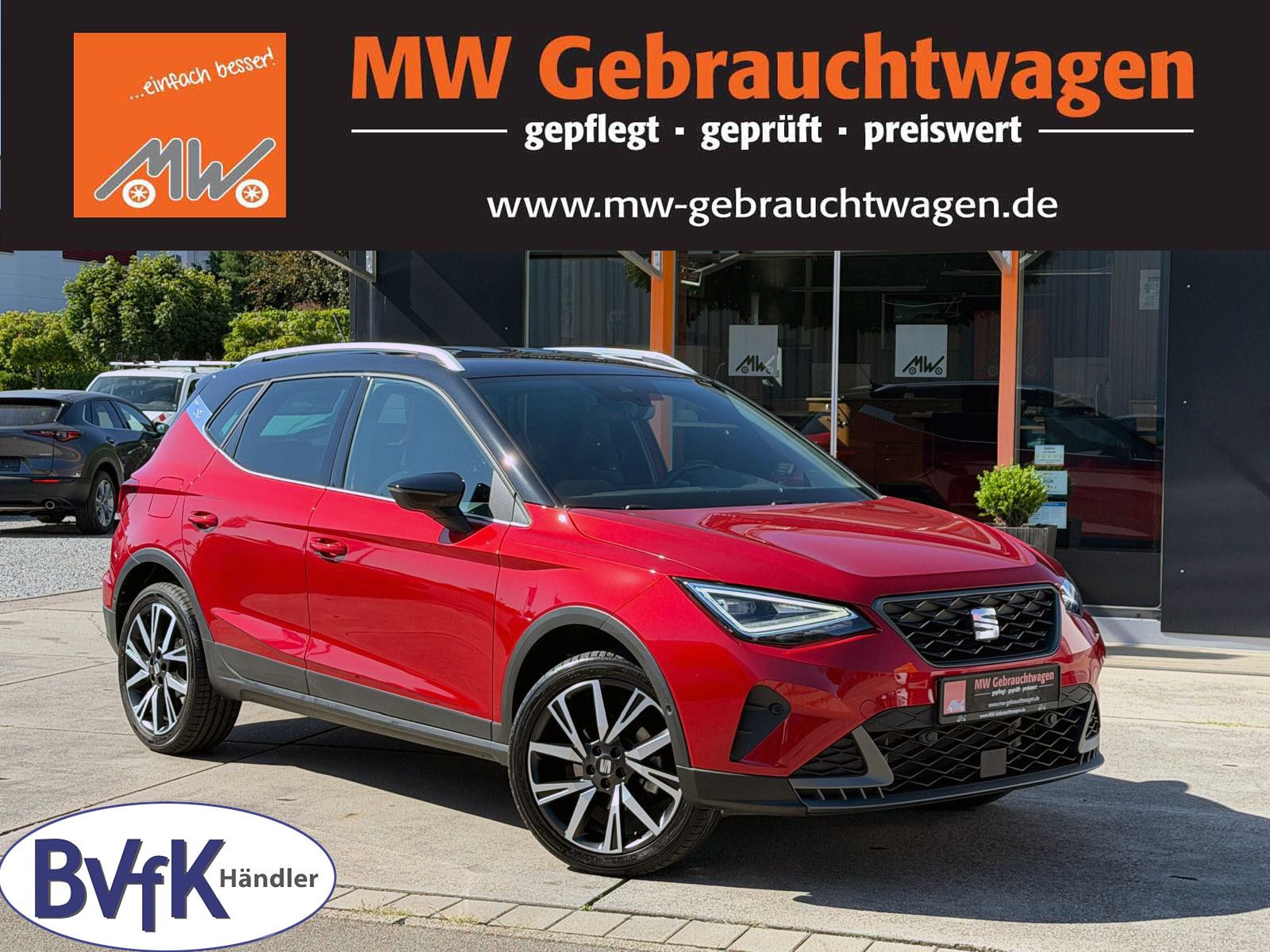 Fahrzeugabbildung SEAT Arona 1.0 TSI DSG FR NAVI LED ACC KAMERA PDC SHZ