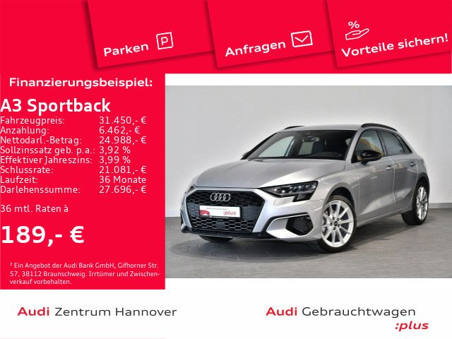 Audi A3 Sportback Advanced 30 TFSI virtual LED Teille