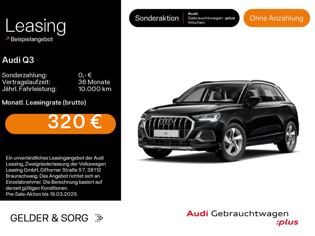 Audi Q3 35 TDI advanced AHK*LED*RFK*Virtual*ACC*Sound