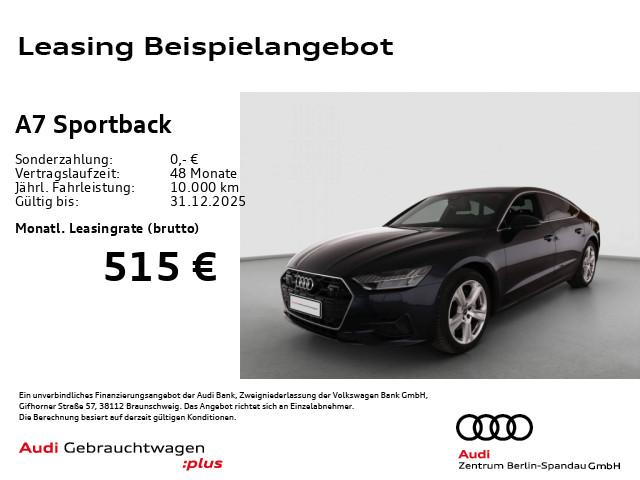 Audi A7 Sportback 45 TDI qu. S tronic *PANO*HuD*AHK*