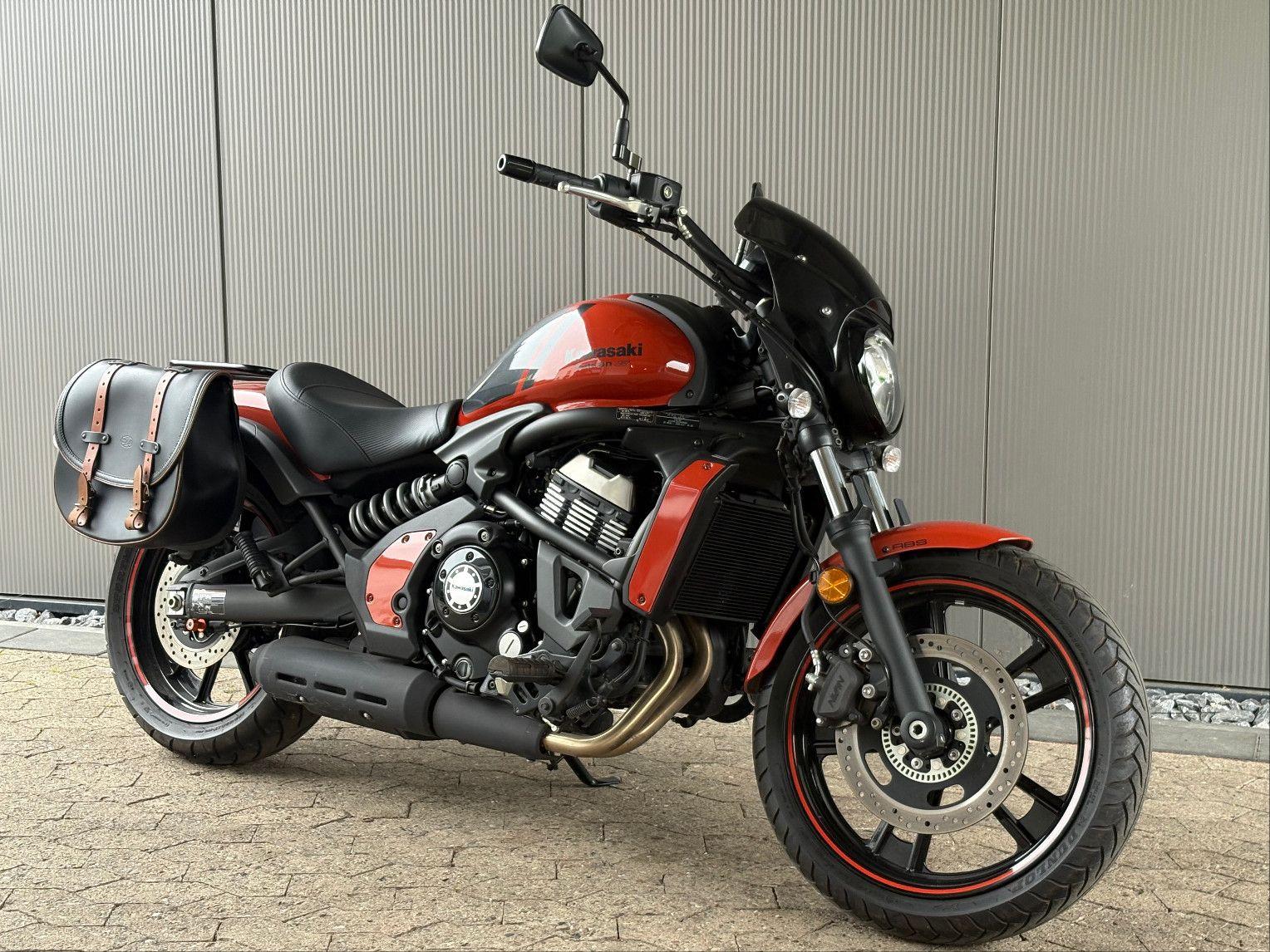 Kawasaki Vulcan 650 S *1.Hand*Service, Reifen neu*A2*