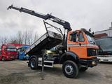 Mercedes-Benz SK 1831AK/38 V6 4x4 Kran Hiab 125-2 Steel/Steel - Mercedes-Benz 1831