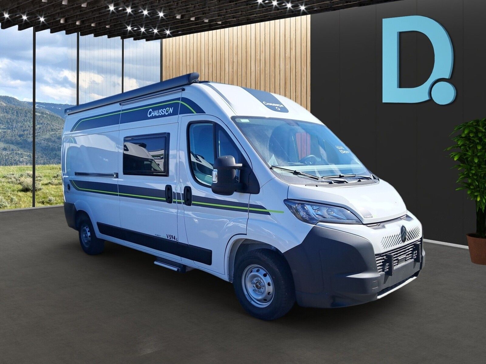 Fahrzeugabbildung Chausson Van First Line Light V594 Solar, Markise, RFK