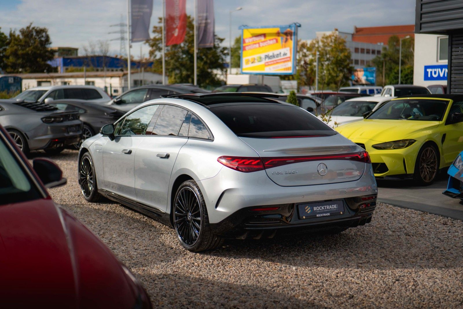 Fahrzeugabbildung Mercedes-Benz EQE 350+ AMG Night | Batterie NEU 100% | Pano