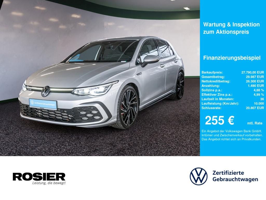 Volkswagen Golf VIII GTD ACC HARM.KAR. MATRIX-LED NAVI SHZ