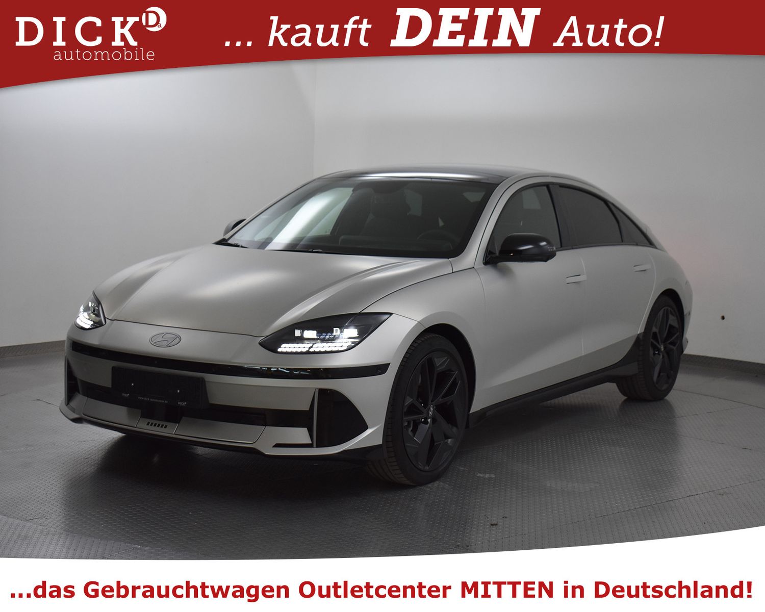 HYUNDAI Ioniq 6 First Edit 4WD PANO+LED+HEAD+WP+KAM+ACC+ - Image 4
