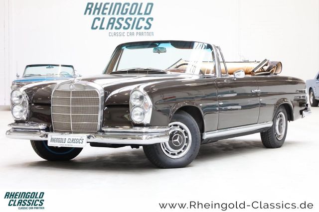 Mercedes-Benz 220 SEb Cabriolet im seltenen Tabakbraun