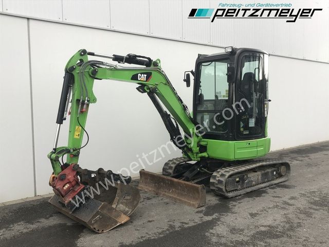 CAT Minibagger 303 E CR PowerTilt 3 Löffel