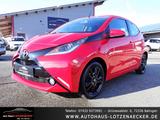 Toyota AYGO 1.0 1.HAND|FALTDACH|KLIMA|TEMP|ALU - Toyota Aygo (X): Rot