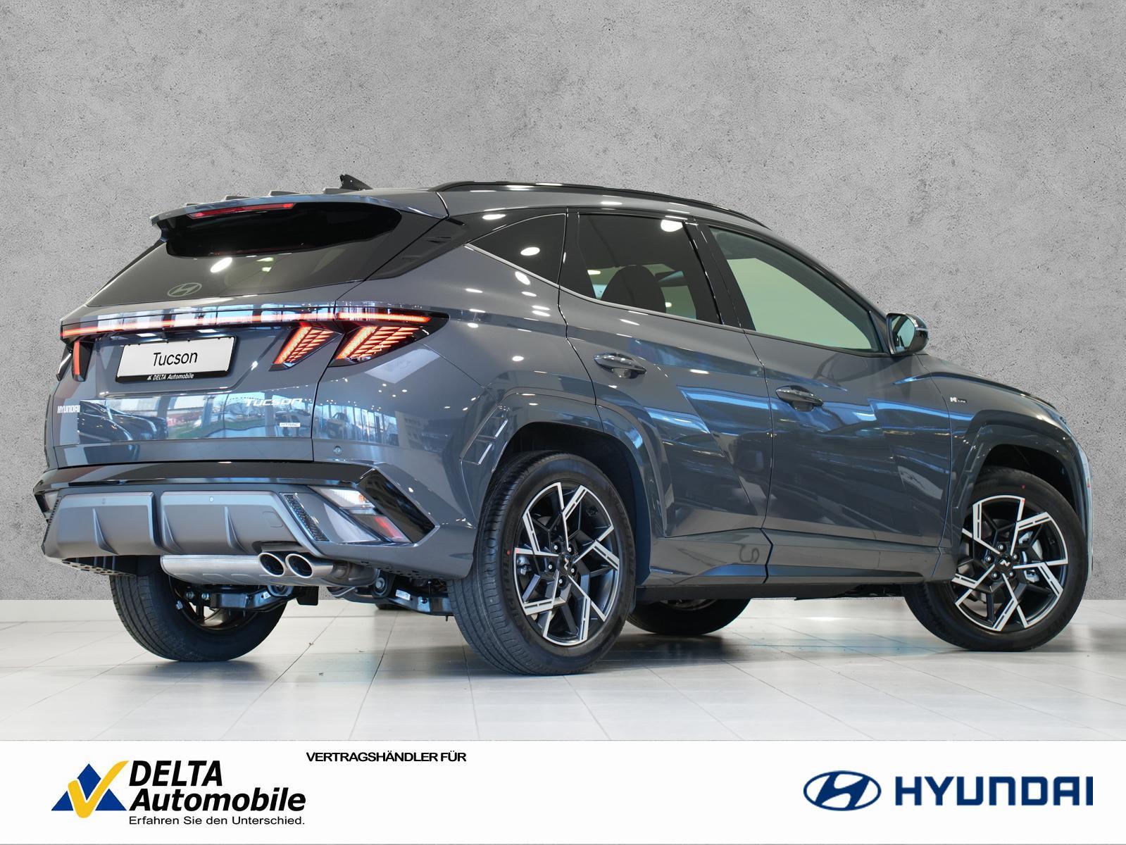 Hyundai TUCSON 1.6 TGDI N-Line 4WD Alcantara LAGERWAGEN, миниатюра 2