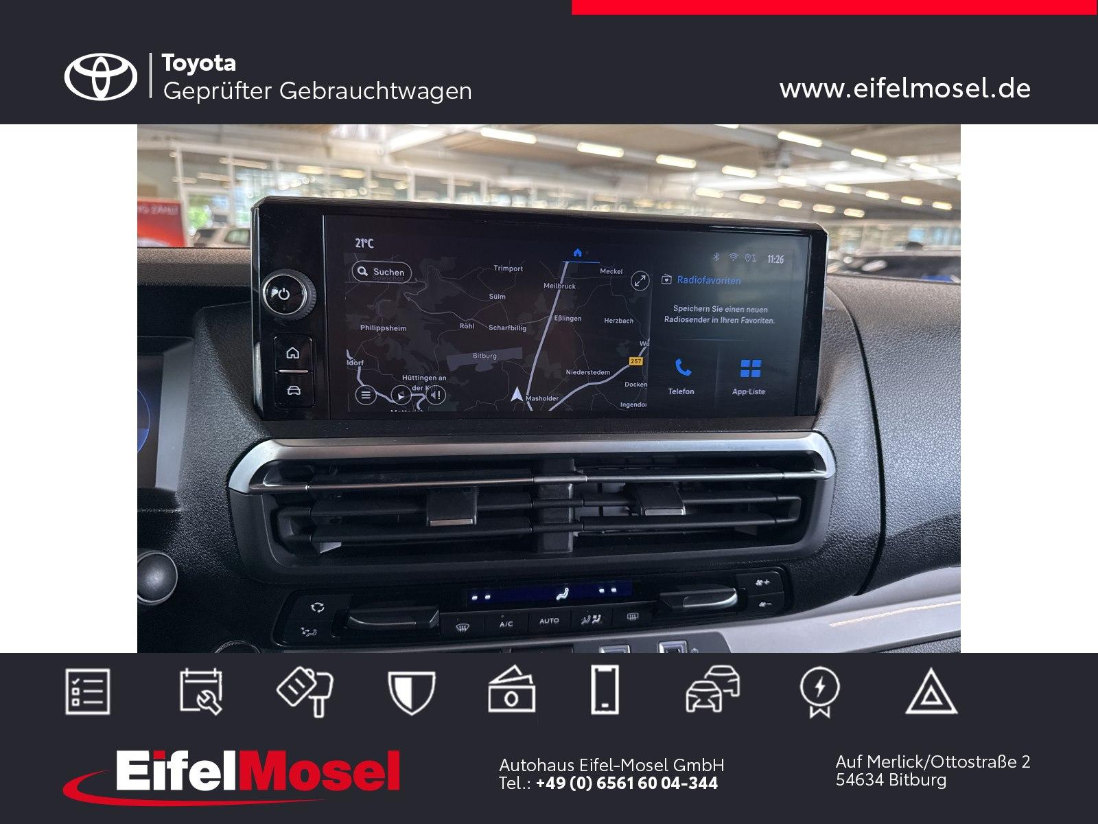 Toyota Proace Verso L2 Team 8 Sitze bis 15 Jahre Relax 