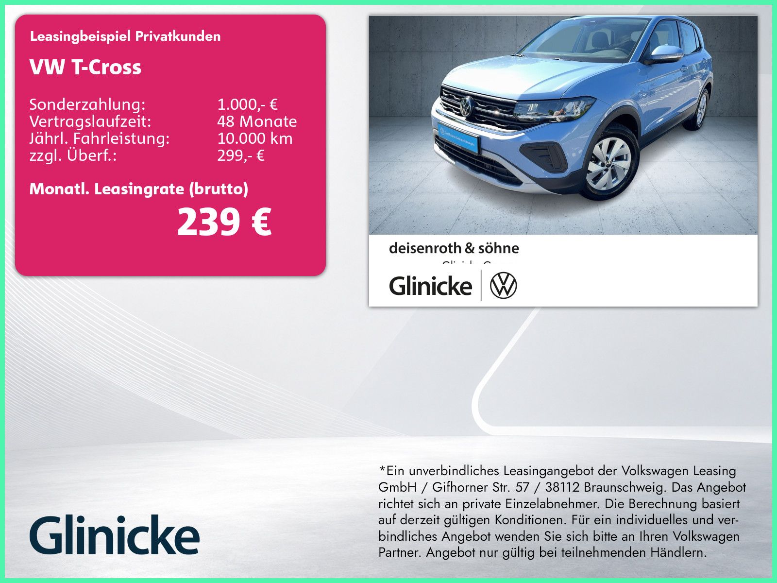 Volkswagen T-Cross Life 1.0 TSI DSG Nav/Kam/ACC/AppCon/SHZ
