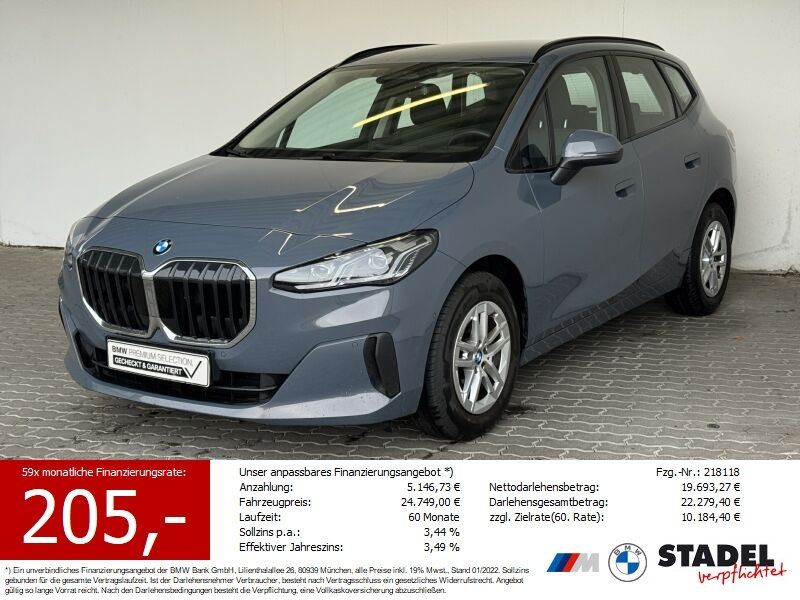 BMW 218d Active Tourer Navi.LED.RüKam.KomfZg.DriveAs