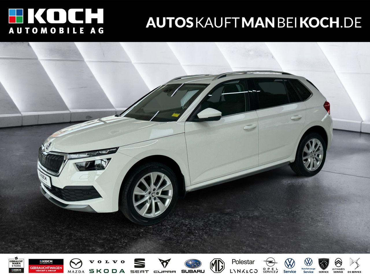 Skoda Kamiq 1.0 TSI Style AHK SHZ LHZ TEMP LED KAM ACC