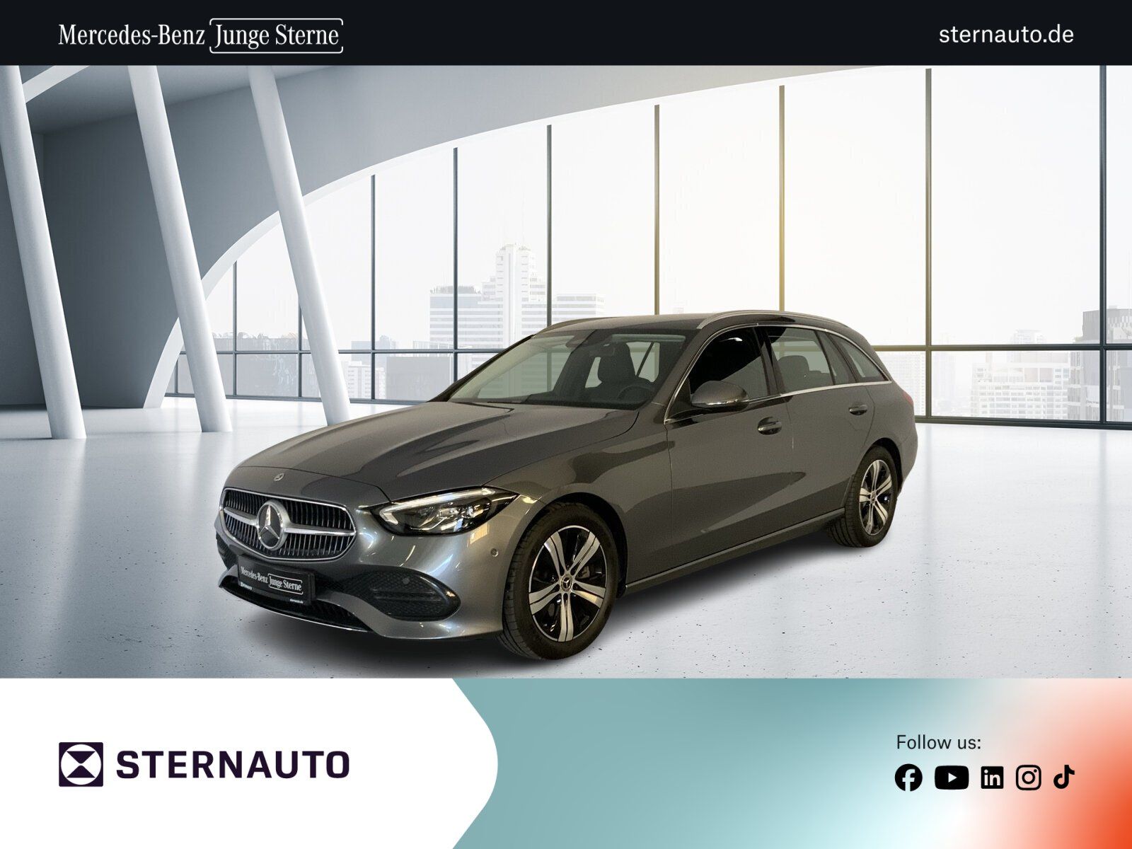 Mercedes-Benz C 200 d T Avantgarde AHK Distronic RüKam LED MBU