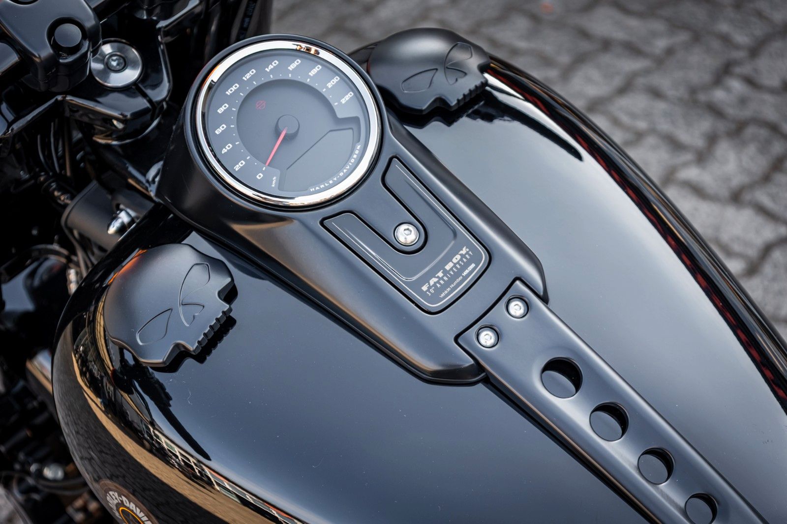 Fahrzeugabbildung Harley-Davidson Softail Fat Boy 30th Anniversary -Kesstech--