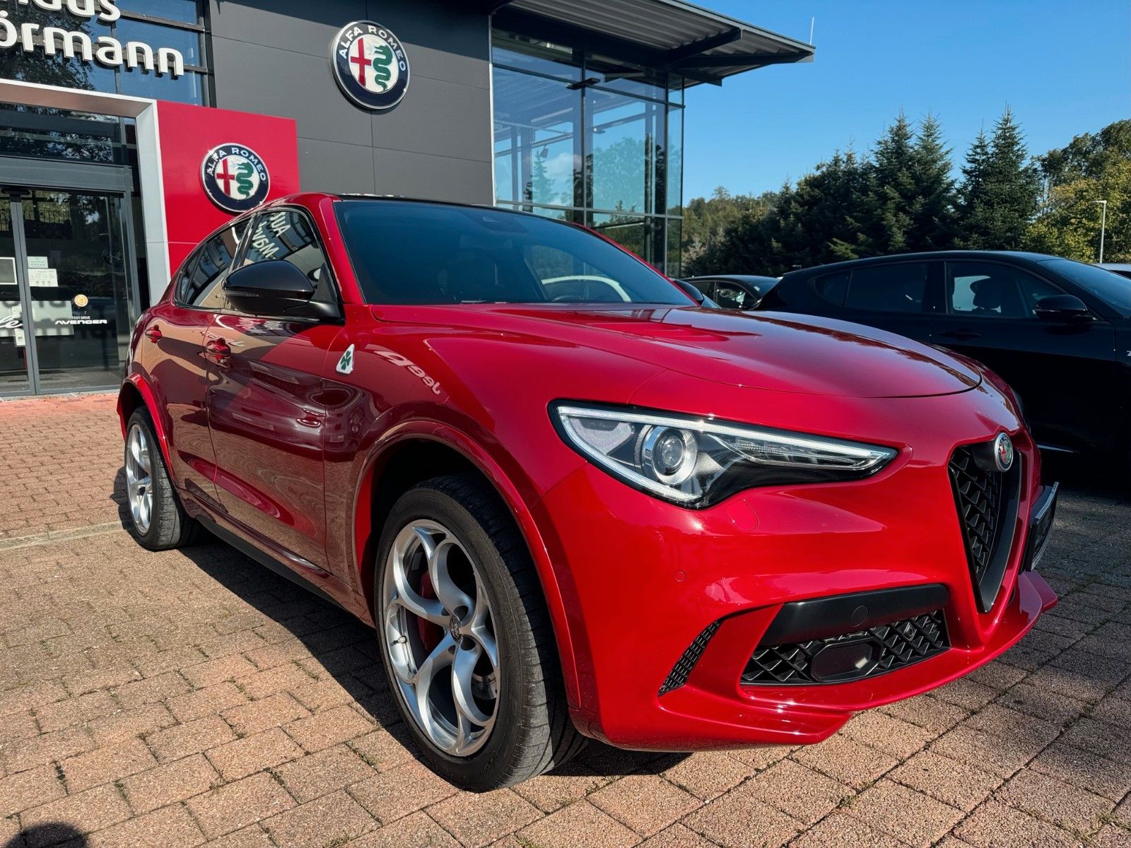 Fahrzeugabbildung Alfa Romeo Stelvio Quadrifoglio Q4 510PS Akrapovic Panorama