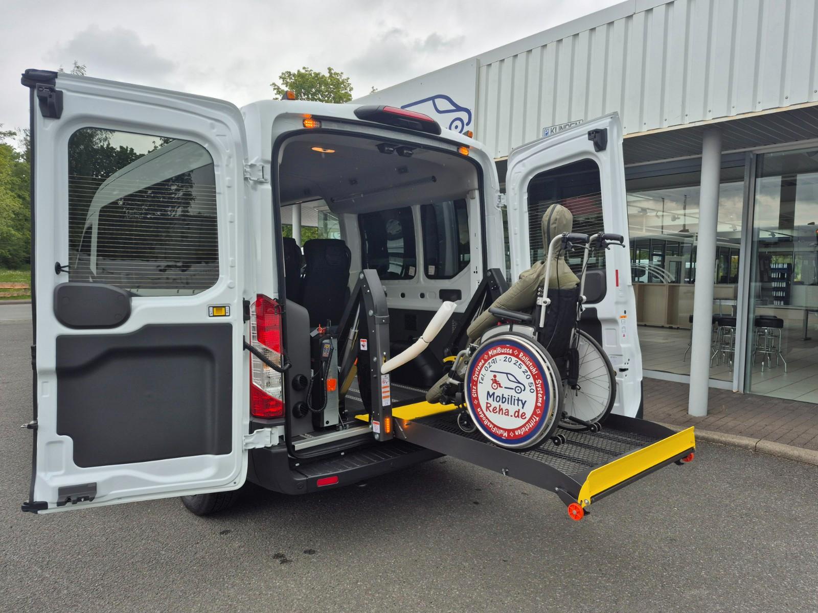 Ford Transit Kombi L3 Rollstuhl-Lift KMP/BTW DIN Auto