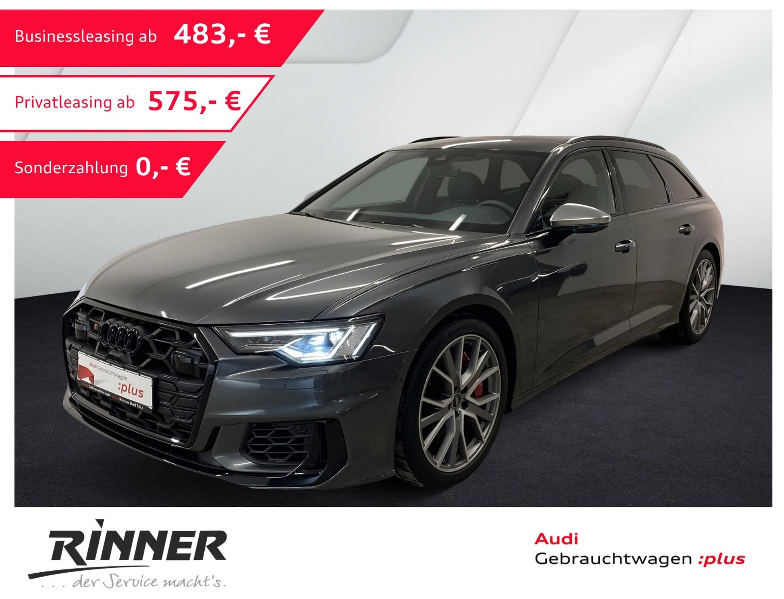 AUDI S6 Avant 3.0 TDI quattro Matrix+Pano+Luftfederun