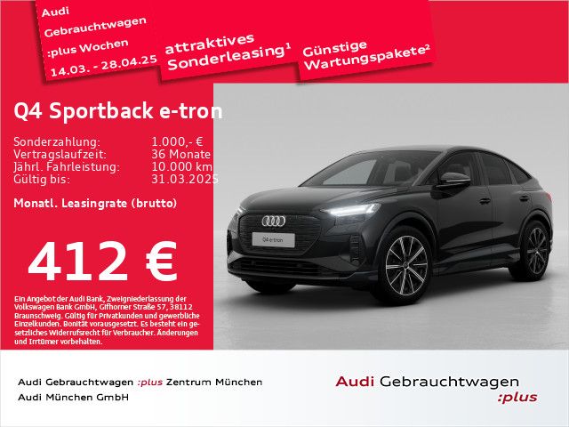 Audi Q4 Sportback e-tron 45 qu. advanced ACC/AHK/Virt