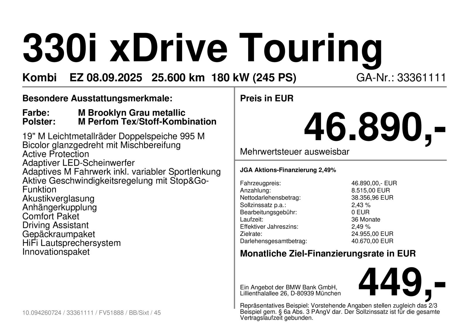 BMW 330 - Bild 4
